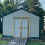 Shed door repair