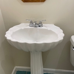Deep cleaning bathroom