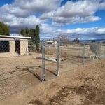 6 foot chain link yard fence