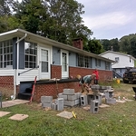 Laying block