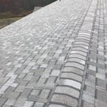 New lifetime shingle installation