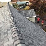 New lifetime shingle installation