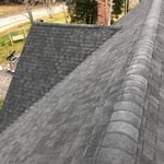 New lifetime shingle installation