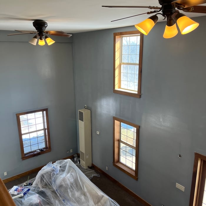 Interior paint job