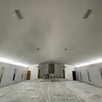 Weaver baptist ceiling renovation