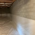Basement Waterproofing Project