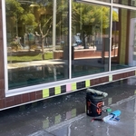 Paint removal and restored windows