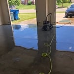 Pressure washing and garage painting
