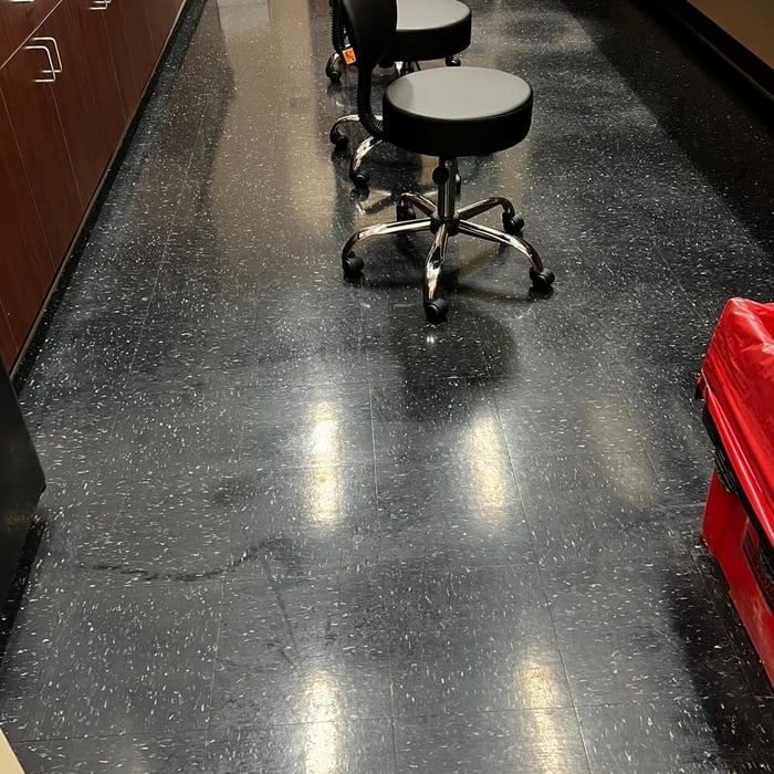 Before and after of both rooms