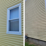 Exterior house deep clean