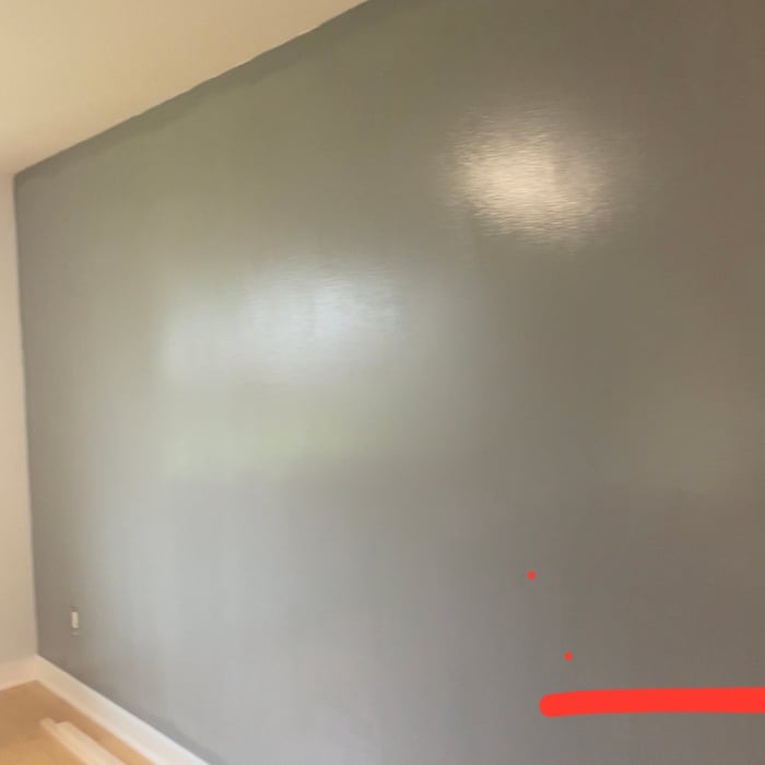 Handymen Project Painting drywall patches