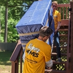 Bring items into your new home.