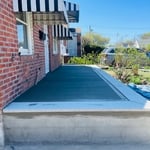 Porch concrete