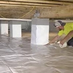 Crawlspace encapsulation.
