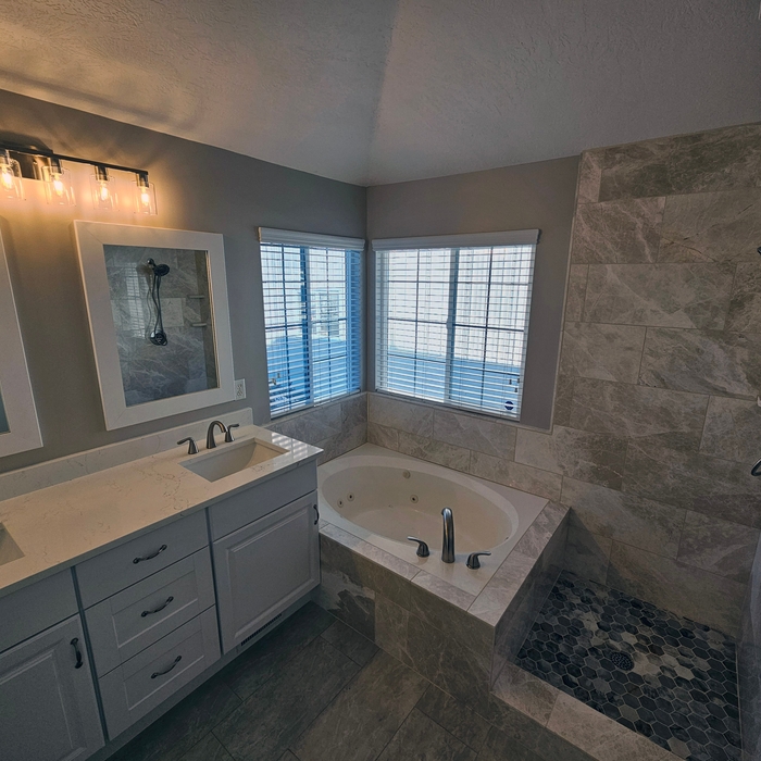 Master bathroom