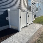 Michael Hoard trash enclosure/walkway