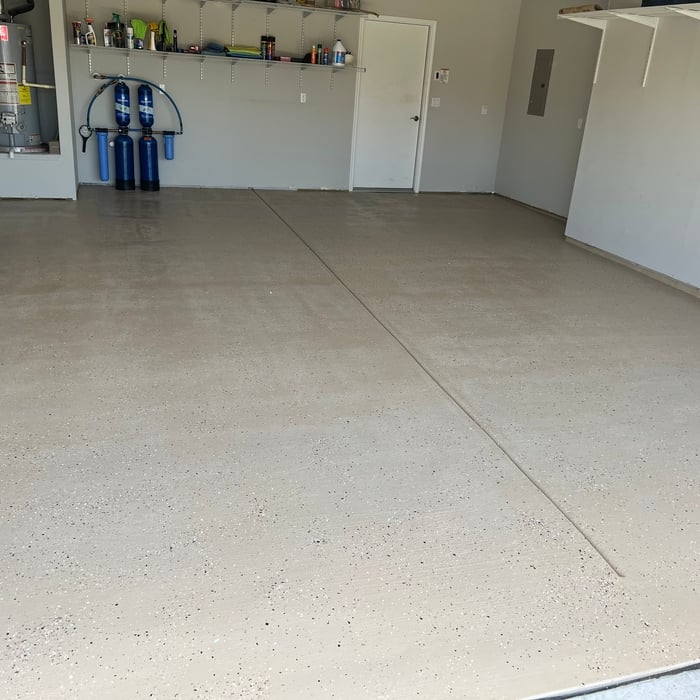 Epoxying Garage Floor