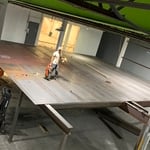 Steel mezzanine