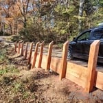 Finished Retention Wall