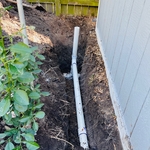 Cleanup install in main drain pipe