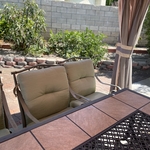 Patio furniture washing