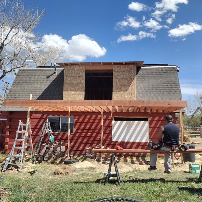 Deck- framing - remodel