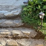 Landscaping steps