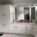Old vanity
