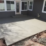Tiered patio