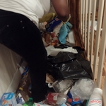 Bedroom was full of trash ?️