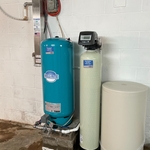 Water treatment and well pump/tank installation