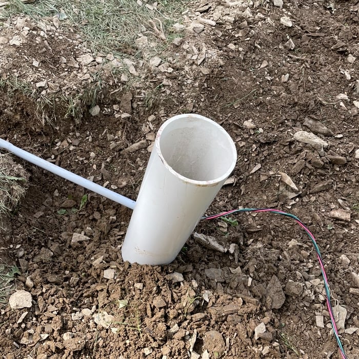 Water treatment and well pump/tank installation
