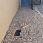 Need to extend the new pvc line (main ) to the back yard for the new Valve's