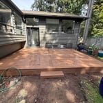 Deck remodel