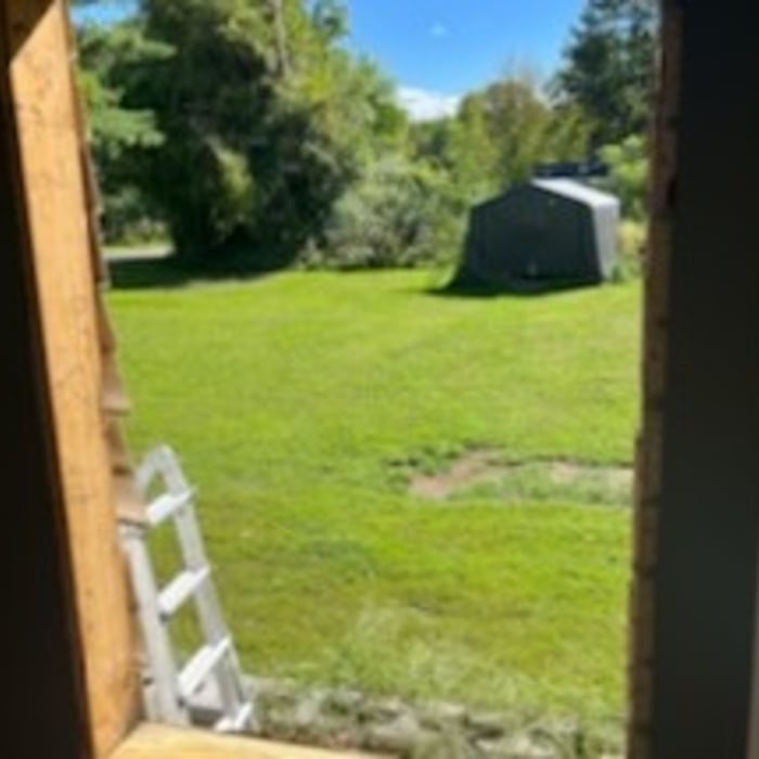 Removal of old window