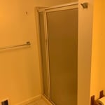 Old shower enclosure