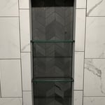 Shower wall niche