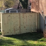 Davis privacy fence