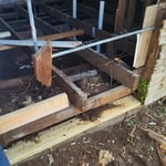 Exterior wall rebuild