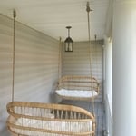 I had the opportunity to hang some beautiful chairs!