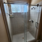 Broken shower door replacement