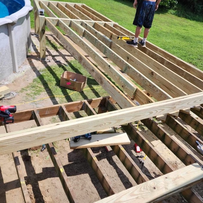 Adding supports and blocking