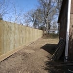 Privacy fence 200ft long