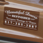 BEAUTIFUL DOORS REFINISHED by tennyson