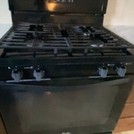 Beautiful stove and oven. It took some elbow grease, but it's looking new again!