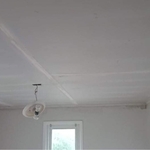 Plaster removal, Drywall finish in Bedroom