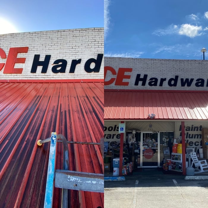 Pressure Washing Project