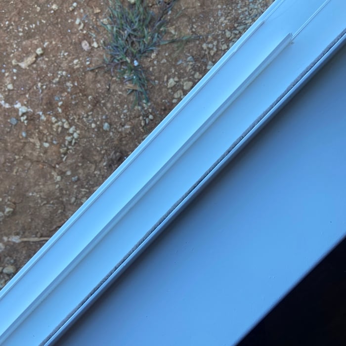 Window Track after clean