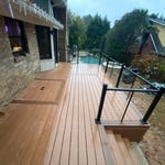 PVC deck build
