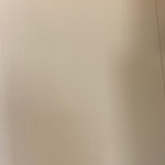 Painted interior walls